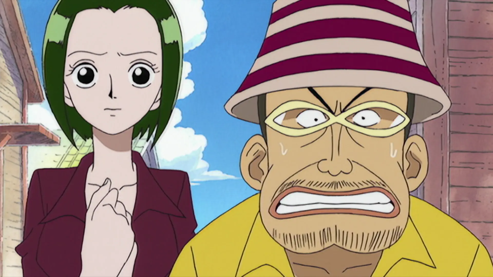 One Piece - Episode 4 : Luffy`s Past! Enter Red-Haired Shanks!