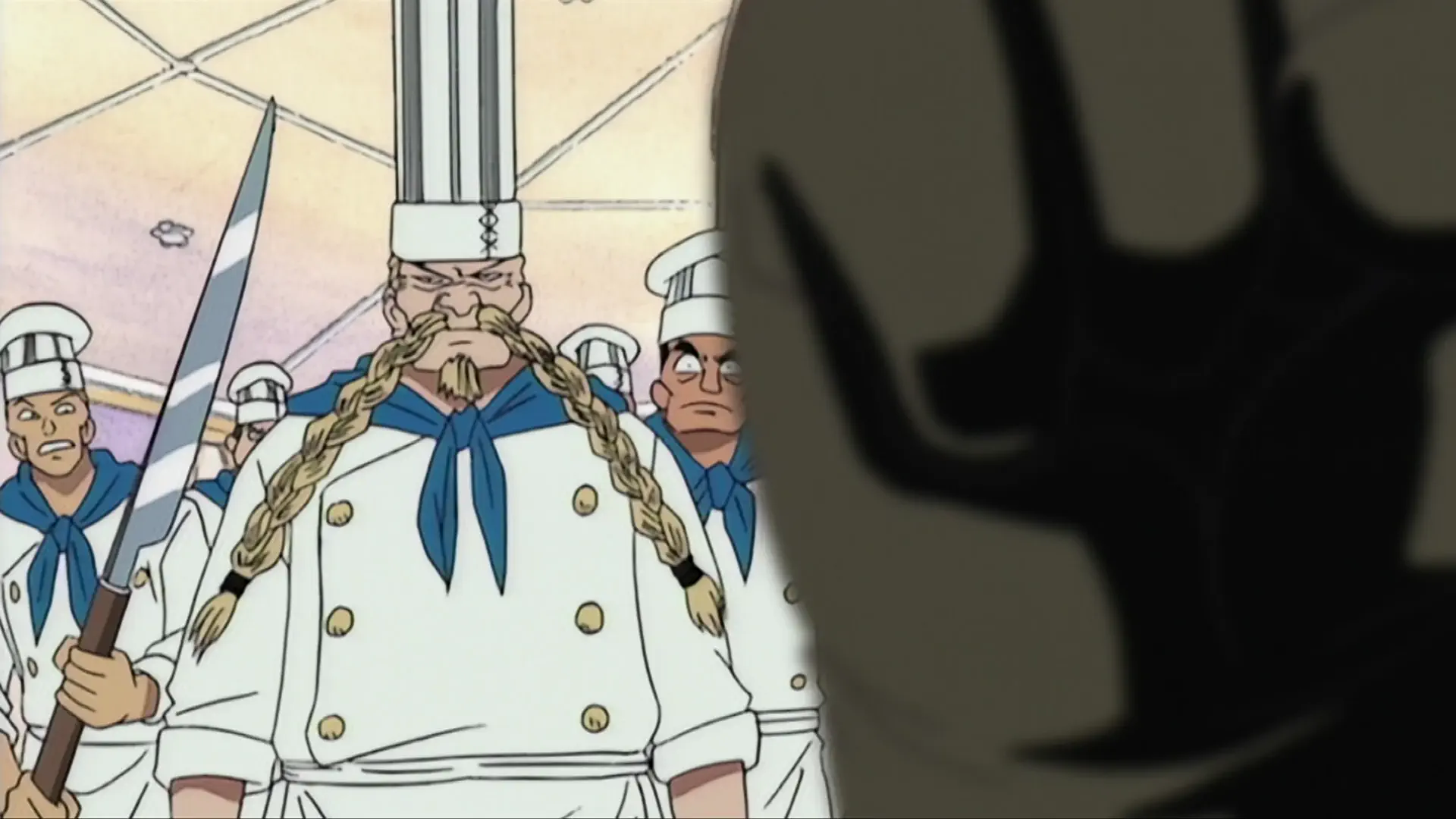 One Piece - Episode 23 : Protect Baratie! The Great Pirate, Red Foot Zeff!