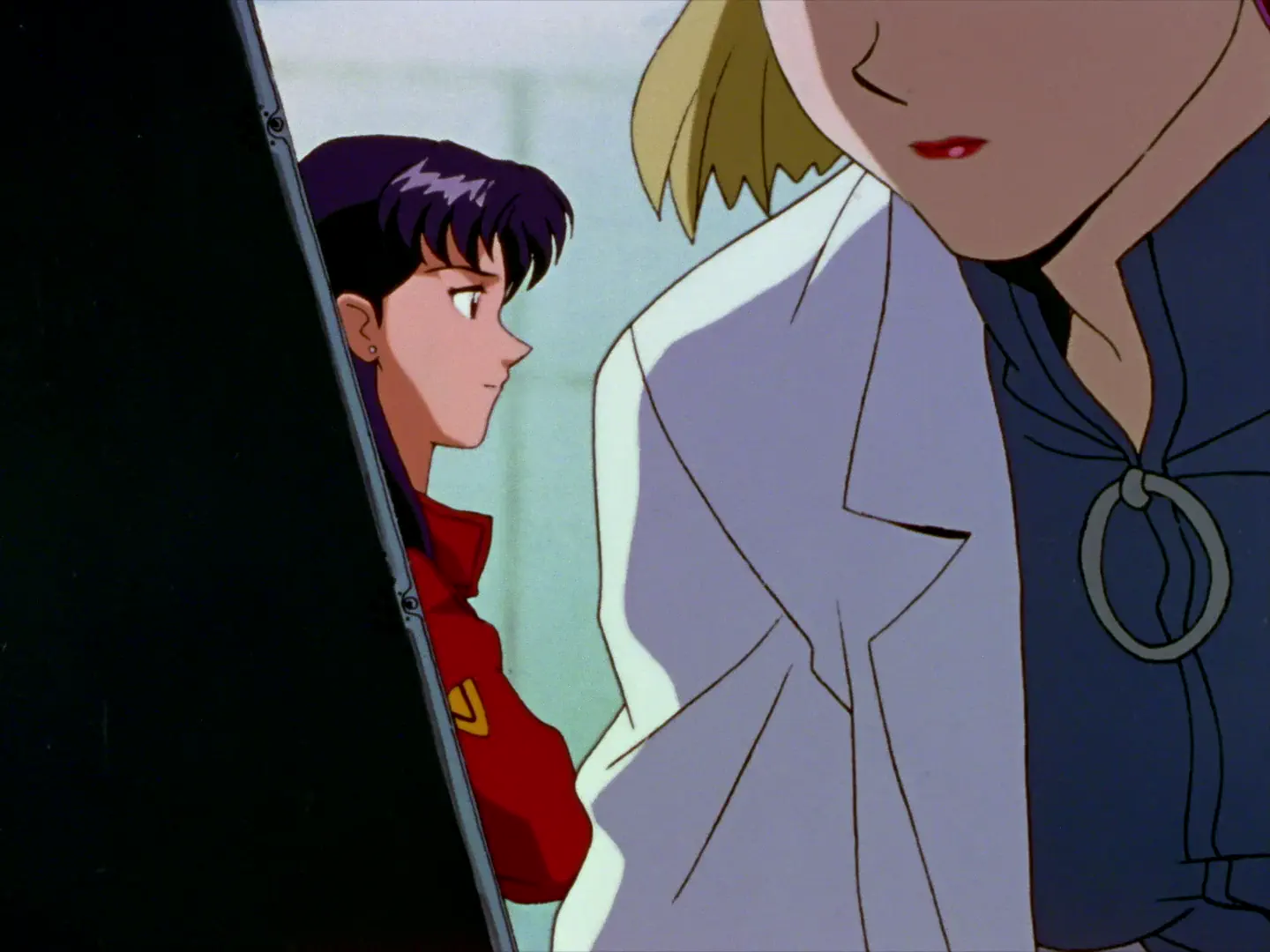 Shinseiki Evangelion - Episode 15 : Those Women Longed for the Touch of Others` Lips, and Thus Invited Their Kisses.