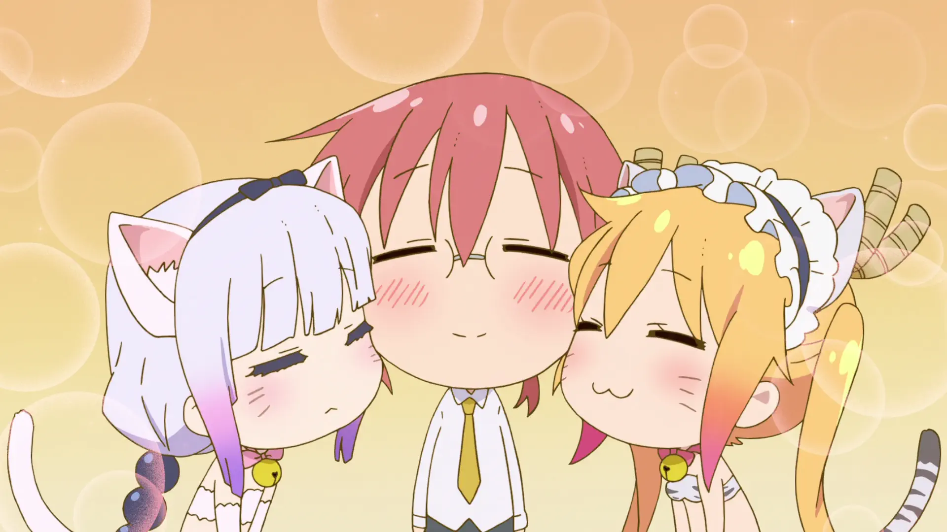 Kobayashi-san Chi no Maidragon - Episode s3 : Miss Kobayashi`s Dragon Something - Animal: Cat / Bear / Sea Otter / Bunny / Dragon / Koala