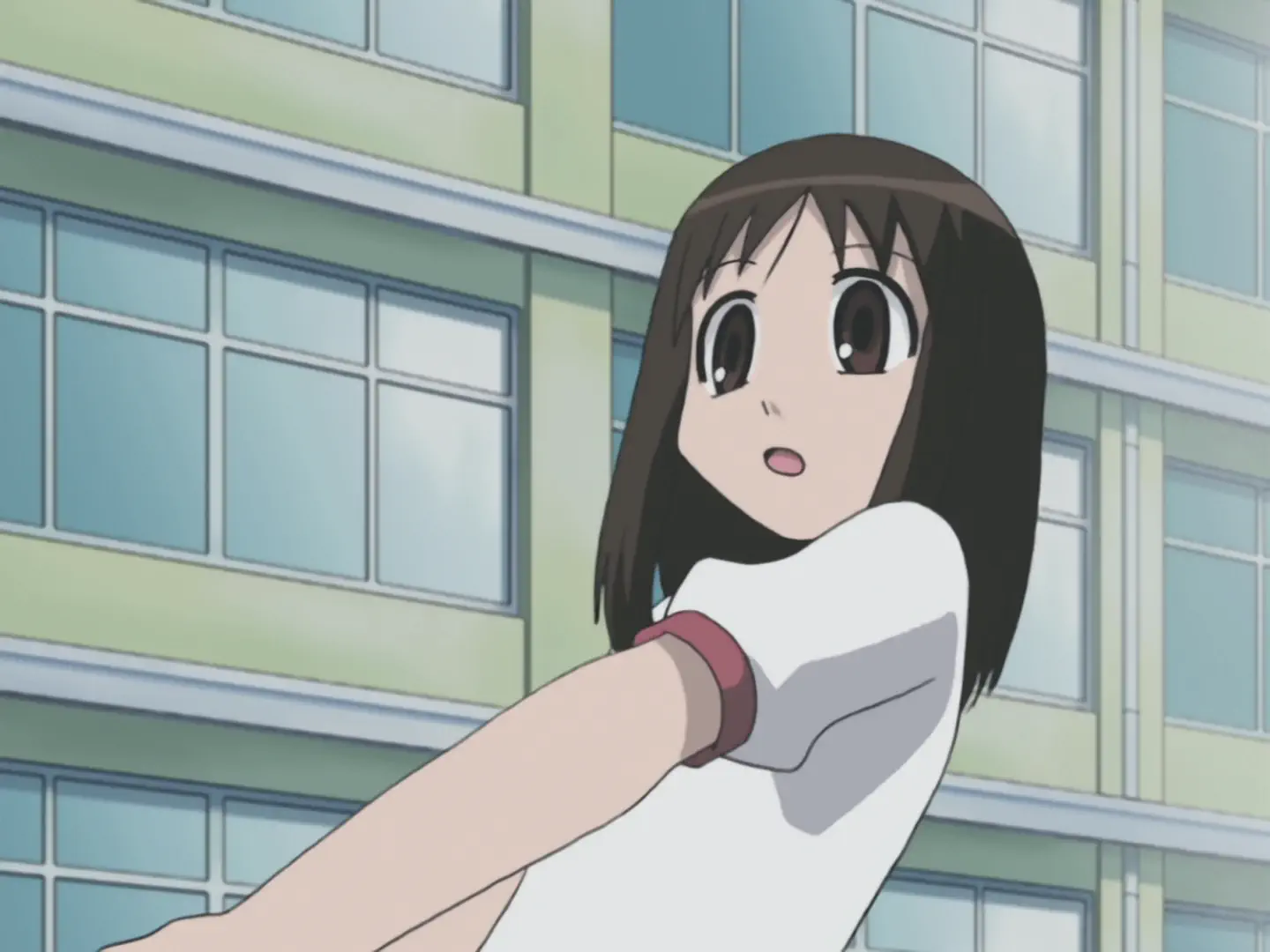 Azumanga Daiou The Animation (2002) - Episode 6 : Equation For Victory / Sakaki of Class 3, Kagura of Class 5 / Runaway Victory / Yay / Dancing the Grand Finale