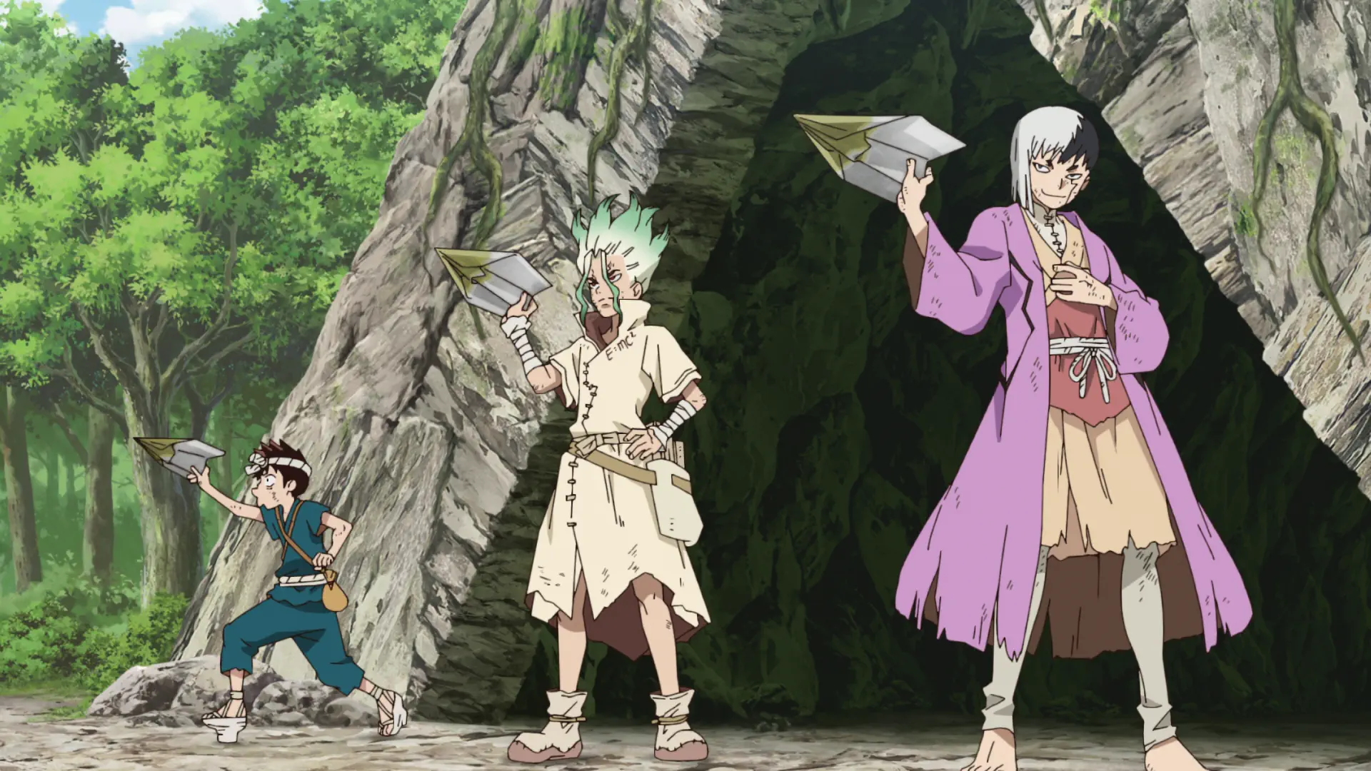 Dr. Stone: Stone Wars - Episode 10 : Humanity`s Strongest Tag Team