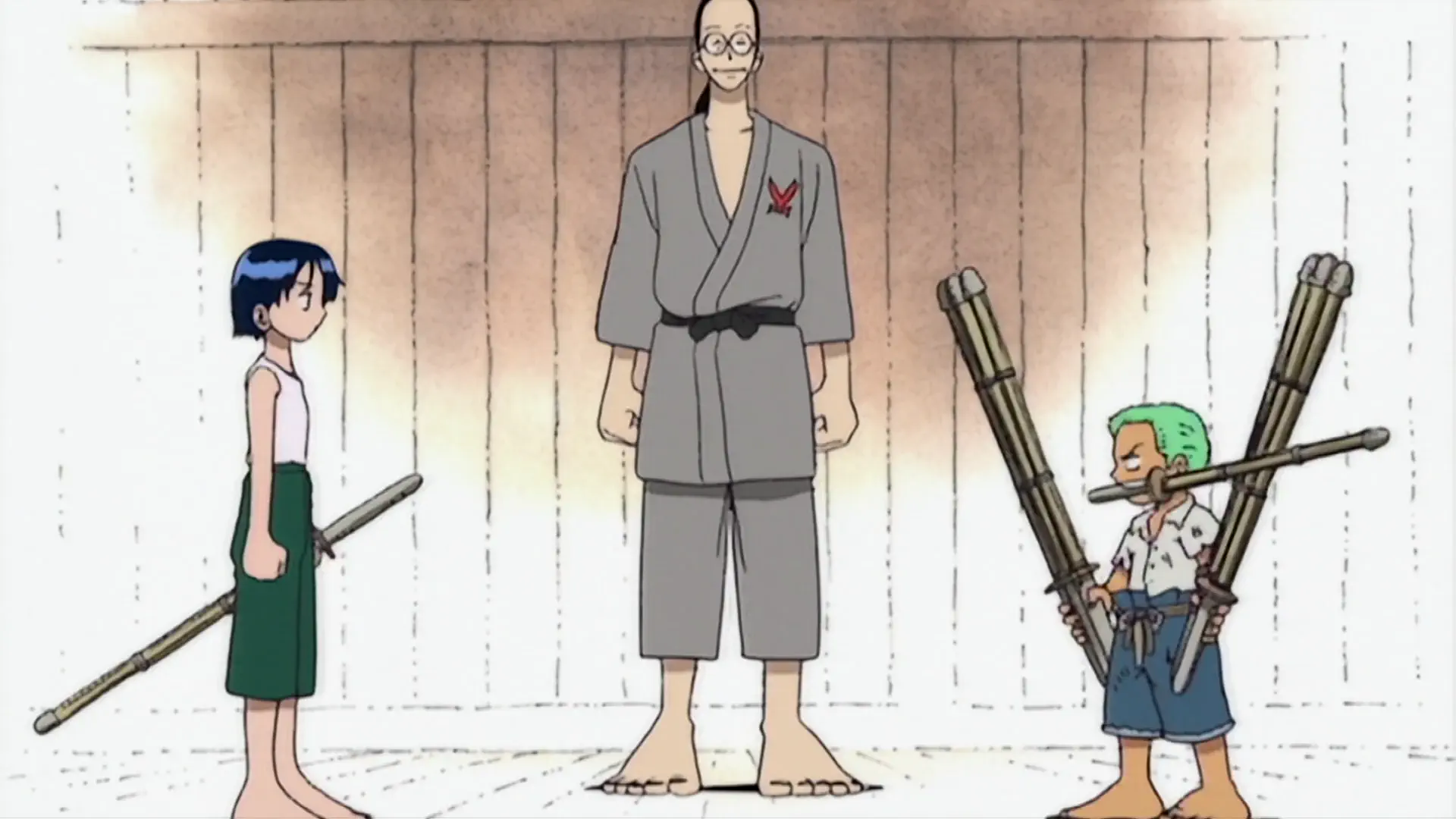 One Piece - Episode 19 : The Three-Sword Style`s Past! Zoro and Kuina`s Vow!