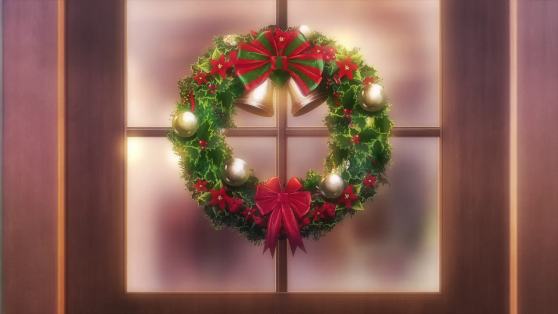 Gochuumon wa Usagi Desuka? - Episode 11 : The Girl Dons a Red Coat and Drives a Team of Rabbits Across the Christmas Eve Night Sky