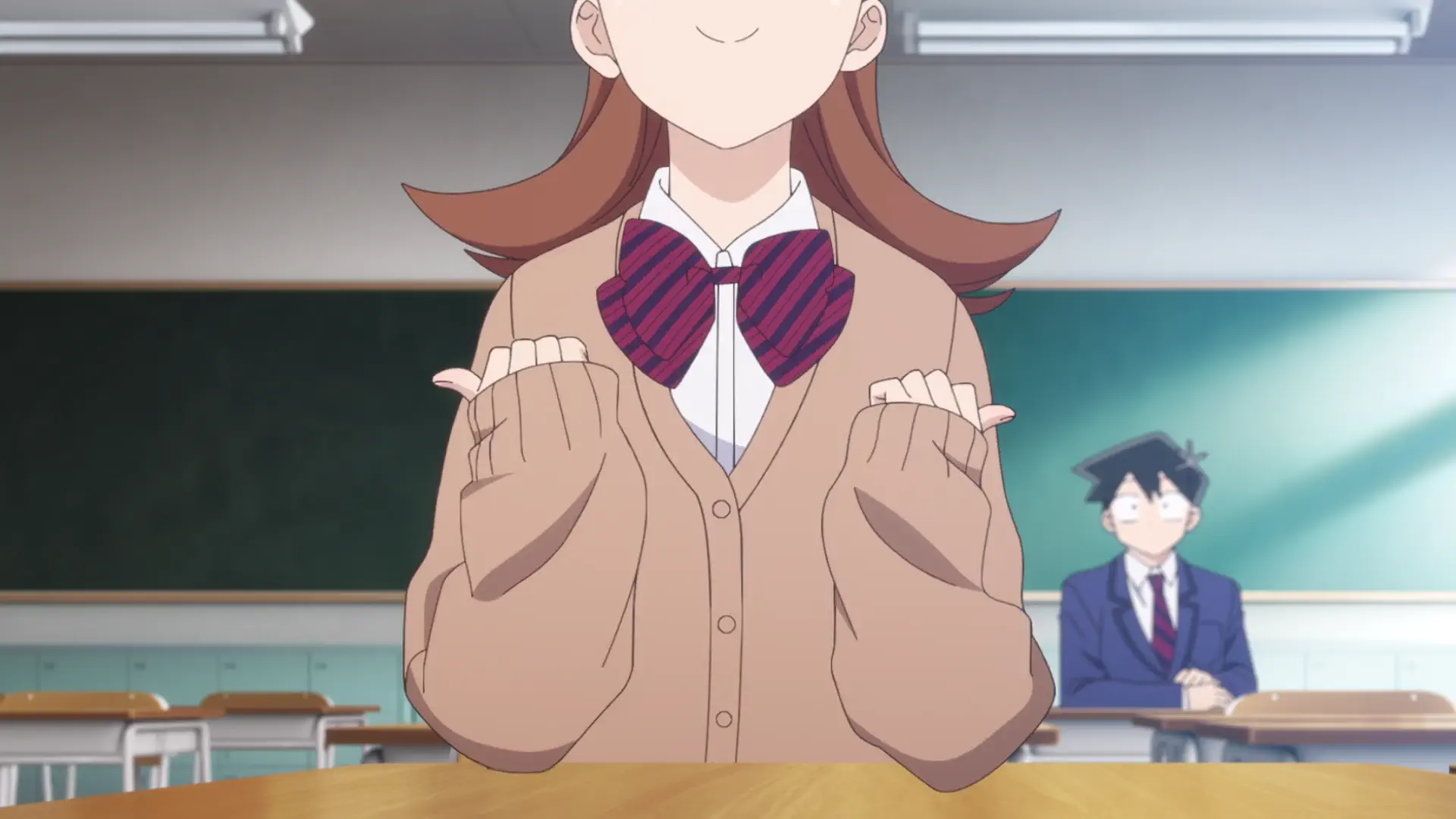 Komi-san wa, Komyushou Desu. - Episode 3 : It`s Just Stage Fright. / It`s Just a Cell Phone. / It`s Just a Student Election. / It`s Just an Accidental Call. / It`s Just a Game.