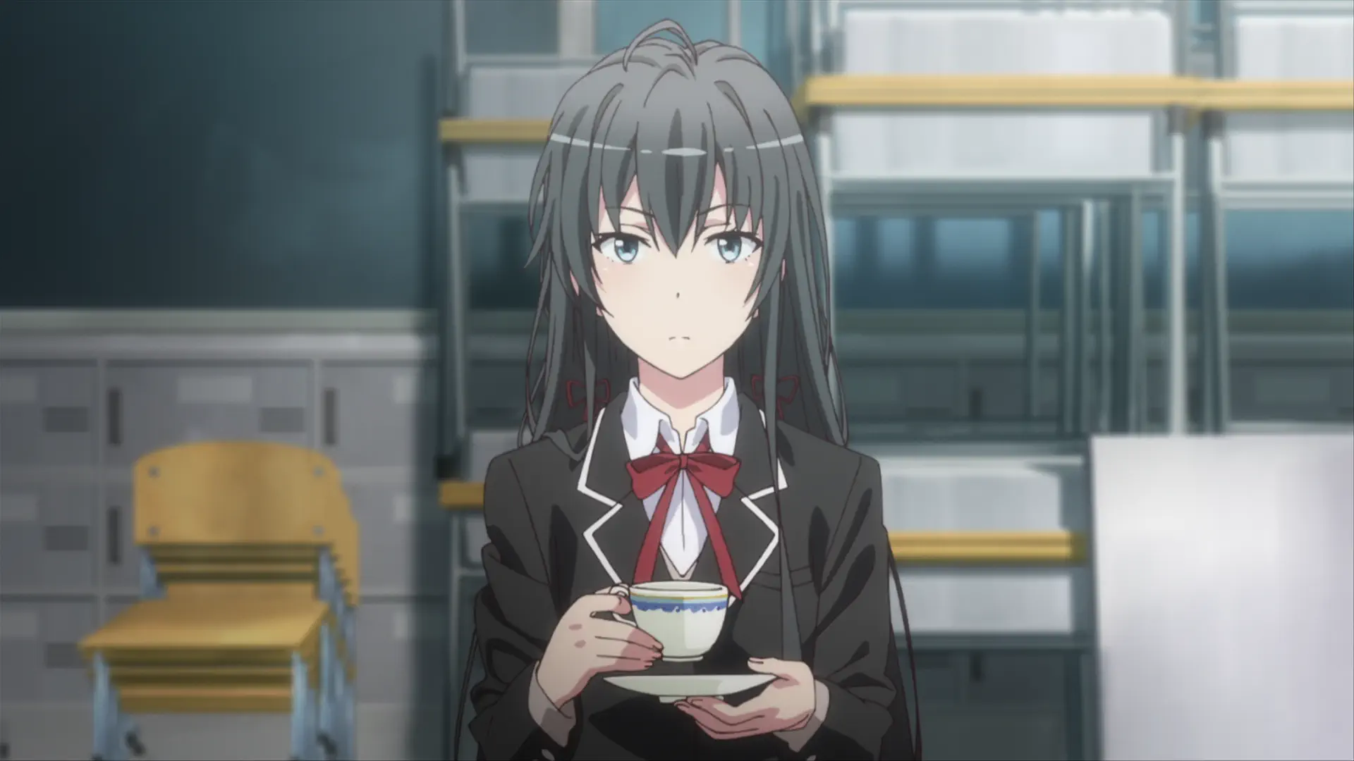 Yahari Ore no Seishun Lovecome wa Machigatte Iru. Zoku - Episode 1 : Nobody Knows Why They Came to the Service Club.